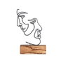 Aberto Design M-035 Objeto Decorativo Negro